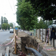 Прокладка трубопровода