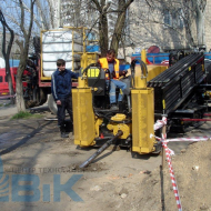 Работа ГНБ в условия плотной городской застройки