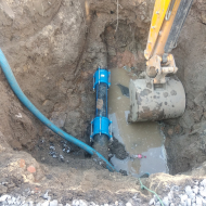 Ремонт водопроводу по вулиці Архітектора Старова