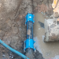 Ремонт водопроводу по вулиці Архітектора Старова