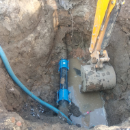 Ремонт водопроводу по вулиці Архітектора Старова