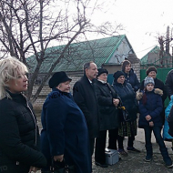 Встреча с жителями Терновки