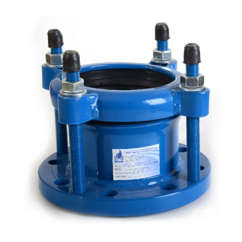 Муфта обжимная (муфта-фланец) ДУ 100-300